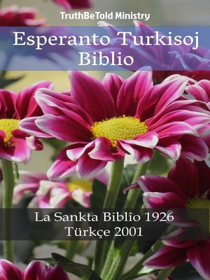cover image of Esperanto Turkisoj Biblio